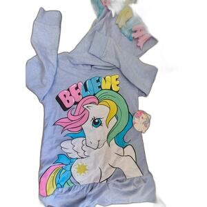 My Little Pony "Believe" Hooded Dress Size 6/6X NEW!!!